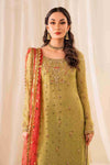 3PC Ready-to-Wear Embroidered Khadi Dress – Sabza