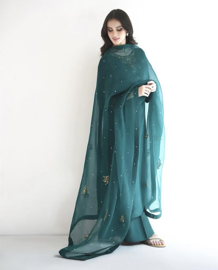 3PC Embroidered Ready-to-Wear Zinc Dress