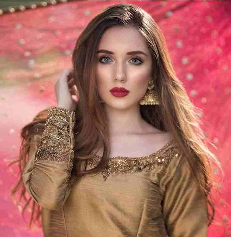 3PC Ready-to-Wear Embroidered Dress – Traditional Copper