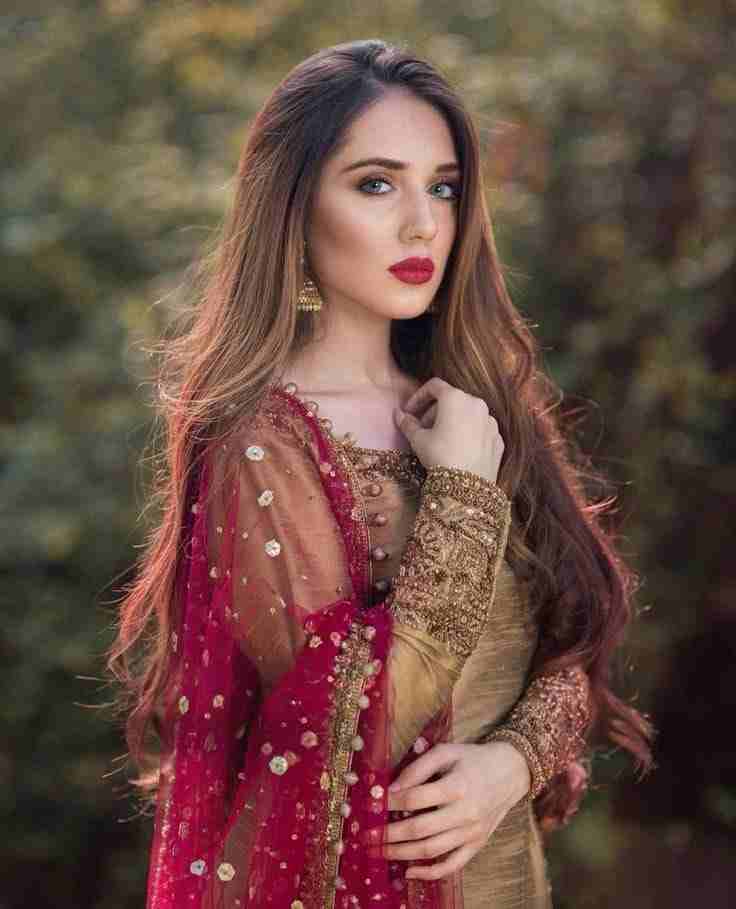3PC Ready-to-Wear Embroidered Dress – Traditional Copper