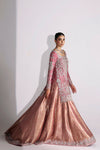 Pakistani Waleema  Dress in Bridal Lehenga Shirt Style