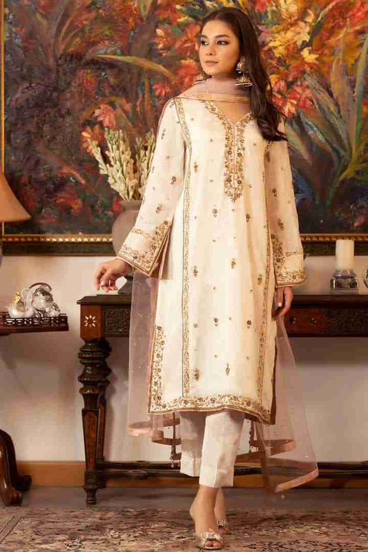 3PC Luxury Formal Ready-to-Wear Dress – Laung Da Lashkara