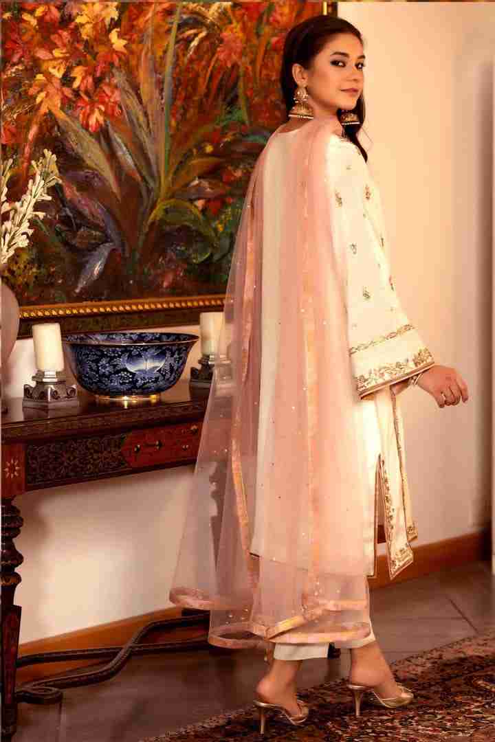 3PC Luxury Formal Ready-to-Wear Dress – Laung Da Lashkara