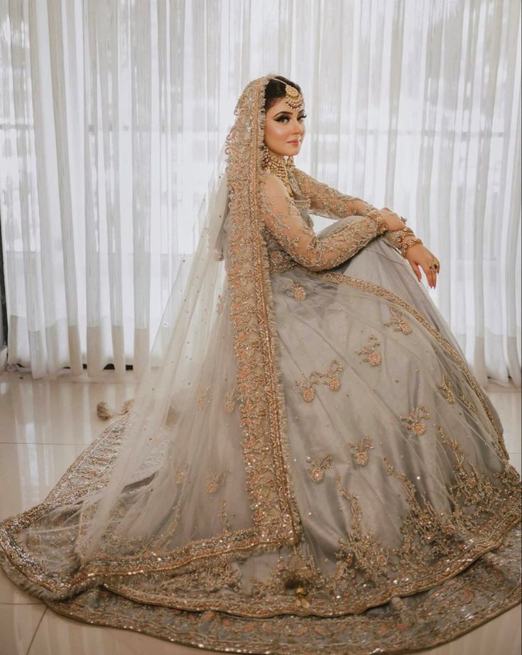 Elegant Pastel Blue Maxi Gown – The Perfect Bridal Choice
