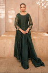 3-Piece Embellished Mehndi Green – Ready to Wear Formal Dress